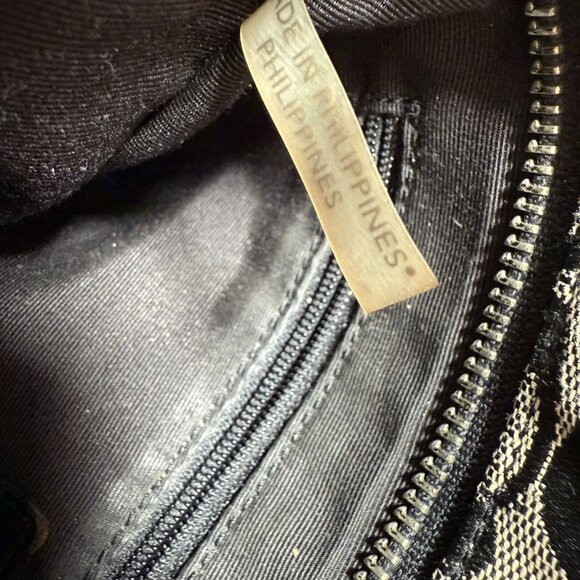 Y2K Coach Shoulder Bag Black Monogram - Picture 8 of 8